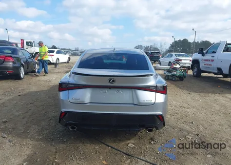 2021 Lexus Is 350 F Sport from USA, damaged, VIN JTHGZ1B25M5037853